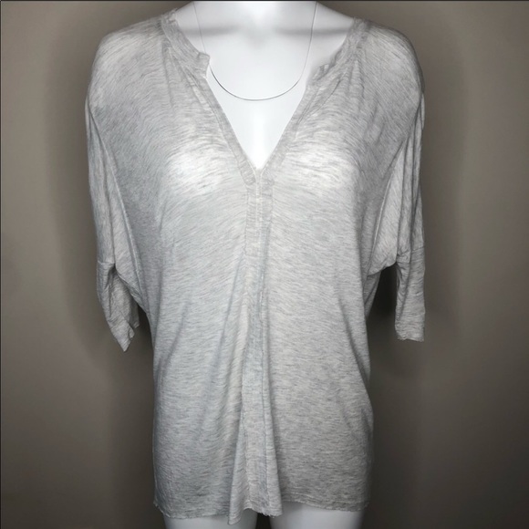 Anthropologie Tops - Anthropologie Dolan V-Neck Tunic Top Batwing XS